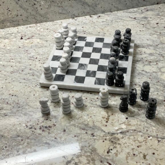 Stone Chess Set - Picture 4 of 5